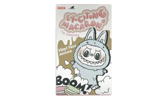 Pop Mart Labubu The Monsters Exciting Macarons Vinyl Face Blind Box ONE BOX - PM-PMLTMT-MULTI