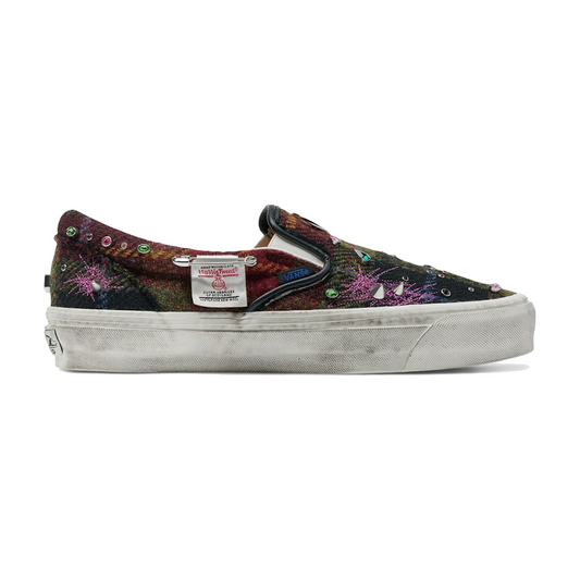 Vans Premium Classic Slip-On Harris Tweed Red