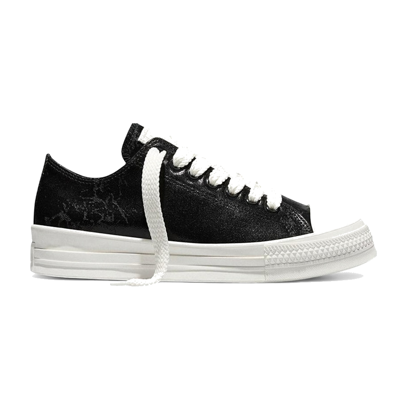 Converse Chuck Taylor All Star Throwback Low Waxed Denim Black