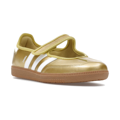 Adidas Samba Jane Gold Metallic White