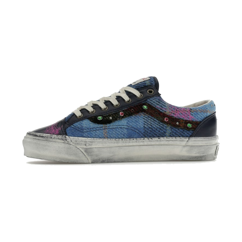 Vans Old Skool 36 Harris Tweed Blue Multi