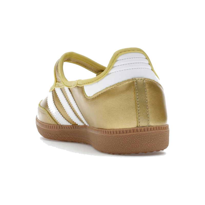 Adidas Samba Jane Gold Metallic White