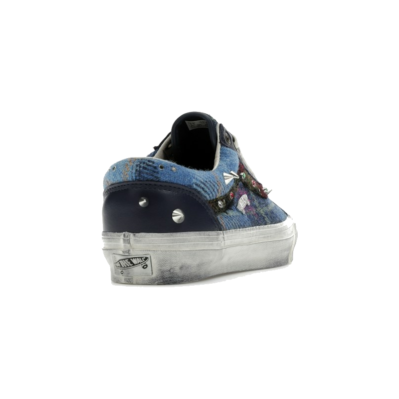 Vans Old Skool 36 Harris Tweed Blue Multi