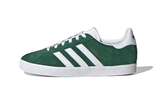 gazelle-junior-dark-green-white-socksforsport