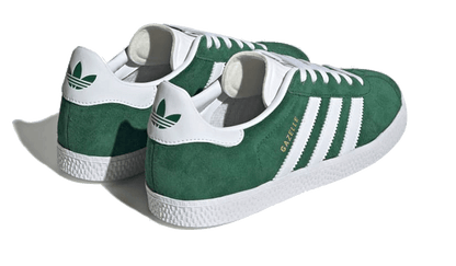 gazelle-junior-dark-green-white-socksforsport