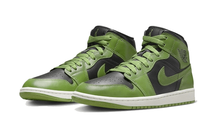air-jordan-1-mid-altitude-green-socksforsport