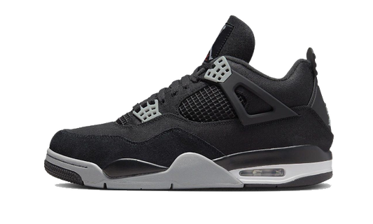 air-jordan-4-black-canvas-socksforsport