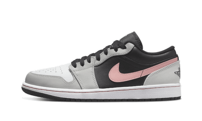 air-jordan-1-low-black-grey-pink-socksforsport