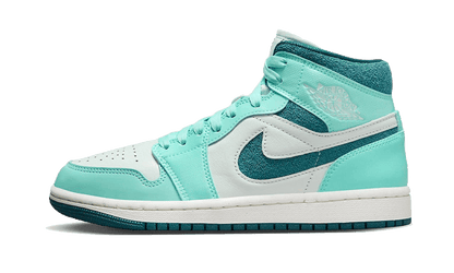 air-jordan-1-mid-bleached-turquoise-socksforsport