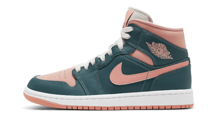 air-jordan-1-mid-dark-teal-green-socksforsport