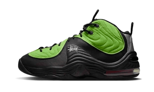 air-penny-2-stussy-vivid-green-black-socksforsport
