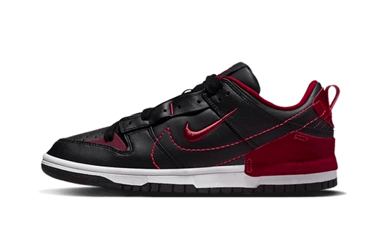 dunk-low-disrupt-2-black-dark-beetroot-socksforsport