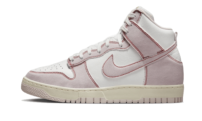 dunk-high-1985-barely-rose-denim-socksforsport