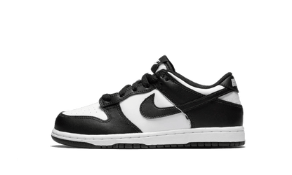 dunk-low-black-white-enfant-ps-socksforsport