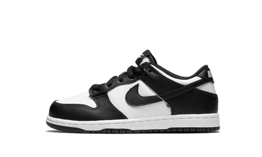 dunk-low-black-white-enfant-ps-socksforsport
