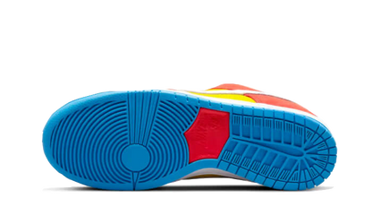 sb-dunk-low-pro-habanero-red-bart-simpson-socksforsport
