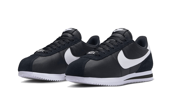 cortez-nylon-black-white-socksforsport
