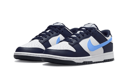 dunk-low-midnight-navy-university-blue-socksforsport