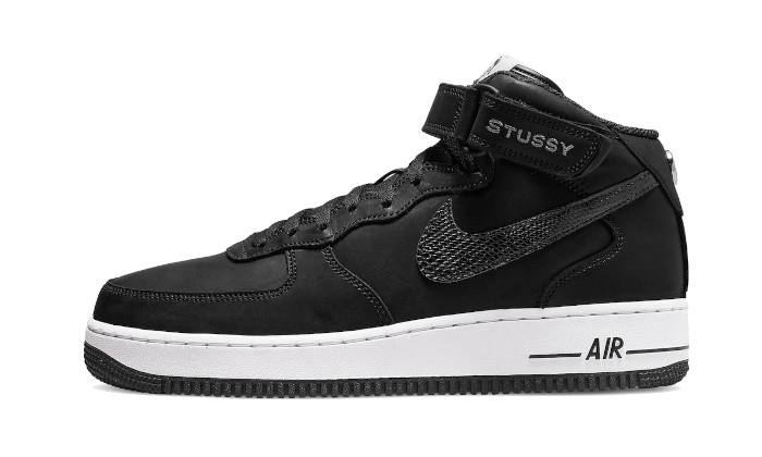 air-force-1-mid-stussy-all-black-socksforsport