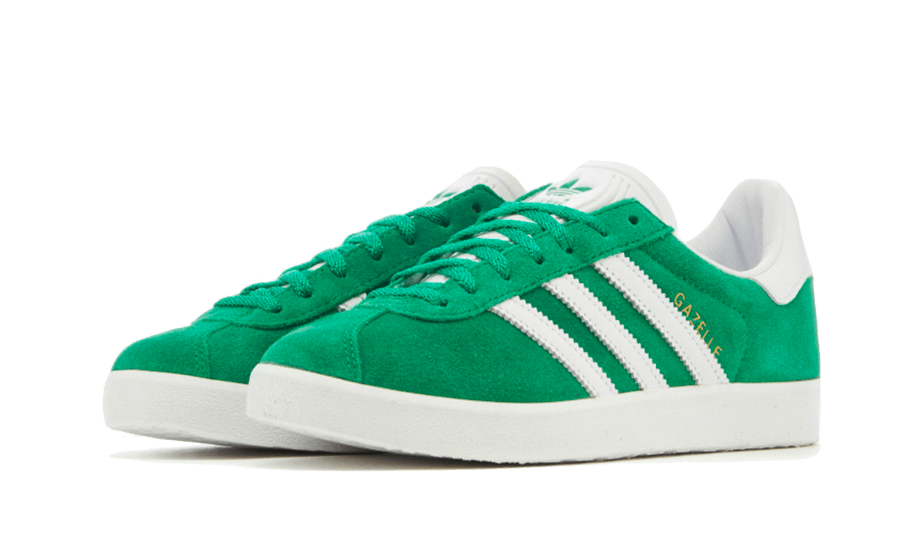 gazelle-85-green-white-gold-metallic-socksforsport