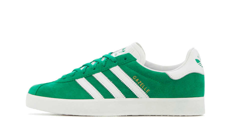 gazelle-85-green-white-gold-metallic-socksforsport