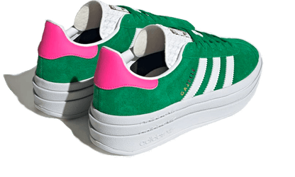 gazelle-bold-green-lucid-pink-socksforsport