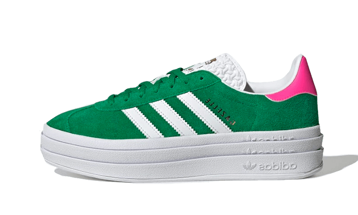 gazelle-bold-green-lucid-pink-socksforsport