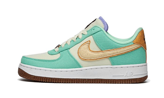 air-force-1-low-07-lx-happy-pineapple-green-glow-socksforsport