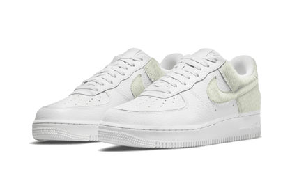 air-force-1-low-white-pony-hair-heel-socksforsport