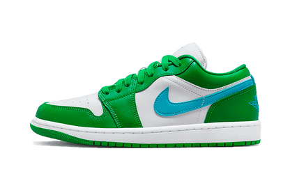 air-jordan-1-low-lucky-green-aquatone-socksforsport