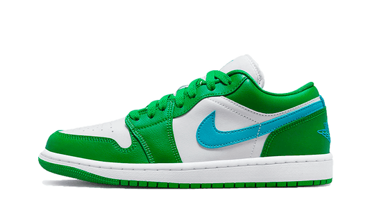 air-jordan-1-low-lucky-green-aquatone-socksforsport