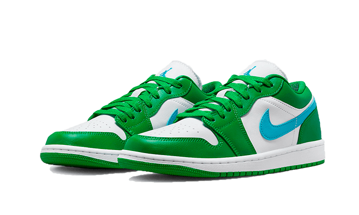 air-jordan-1-low-lucky-green-aquatone-socksforsport