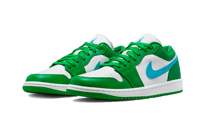 air-jordan-1-low-lucky-green-aquatone-socksforsport