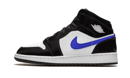 air-jordan-1-mid-black-racer-blue-white-socksforsport