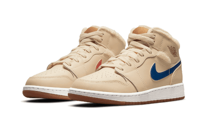 air-jordan-1-mid-fleece-pearl-white-socksforsport