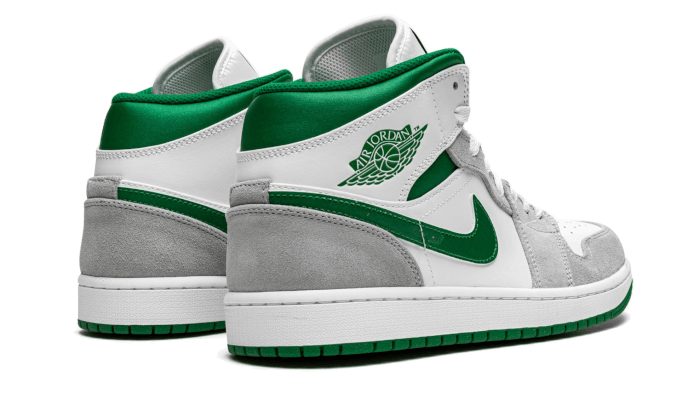 air-jordan-1-mid-grey-green-socksforsport