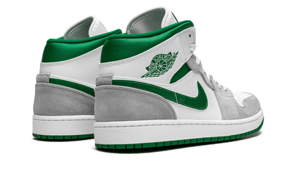 air-jordan-1-mid-grey-green-socksforsport