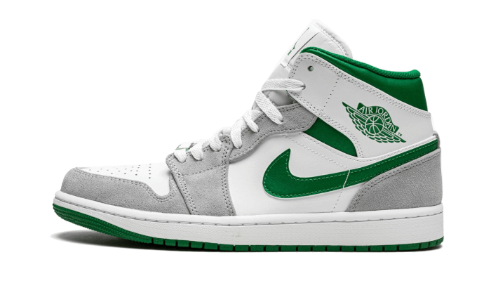 air-jordan-1-mid-grey-green-socksforsport