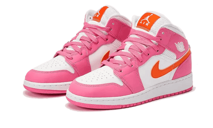 air-jordan-1-mid-pinksicle-safety-orange-socksforsport