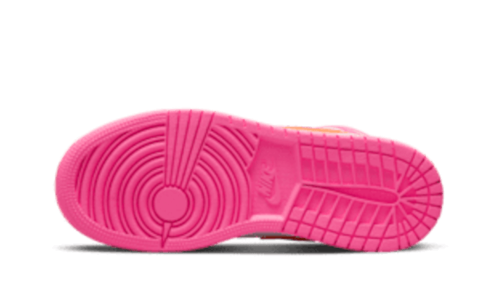 air-jordan-1-mid-pinksicle-safety-orange-socksforsport