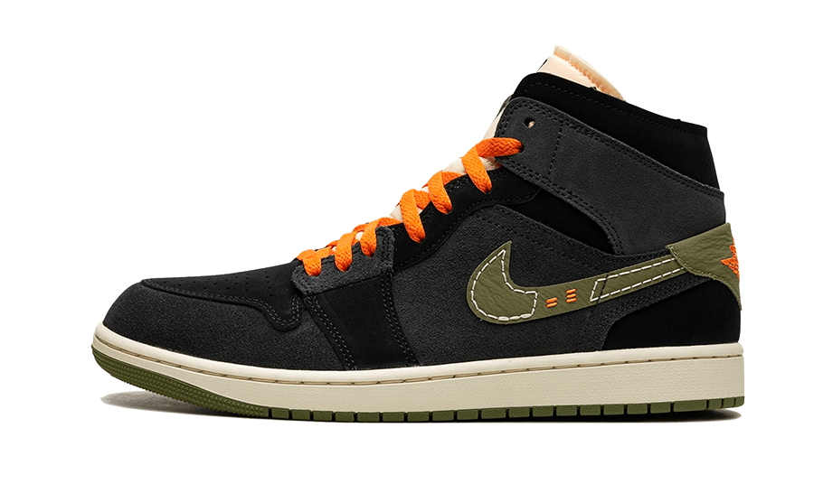 air-jordan-1-mid-se-craft-anthracite-light-olive-socksforsport