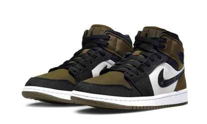 air-jordan-1-mid-se-light-olive-socksforsport