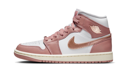air-jordan-1-mid-se-red-stardust-socksforsport