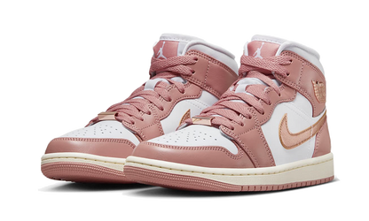 air-jordan-1-mid-se-red-stardust-socksforsport