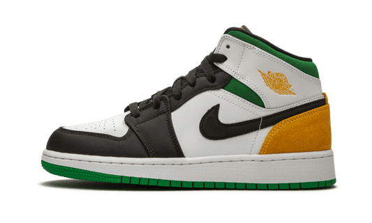 air-jordan-1-mid-se-white-laser-orange-lucky-green-socksforsport