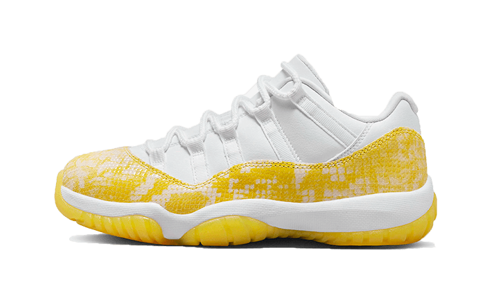 air-jordan-11-retro-low-yellow-snakeskin-socksforsport