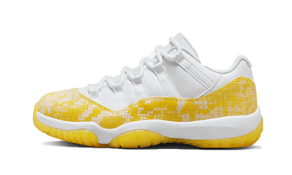 air-jordan-11-retro-low-yellow-snakeskin-socksforsport