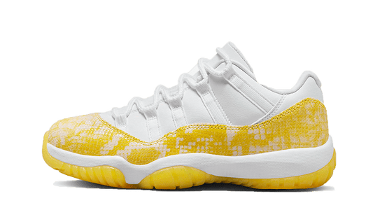 air-jordan-11-retro-low-yellow-snakeskin-socksforsport
