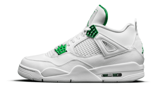 air-jordan-4-retro-metallic-green-socksforsport