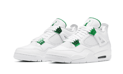 air-jordan-4-retro-metallic-green-socksforsport